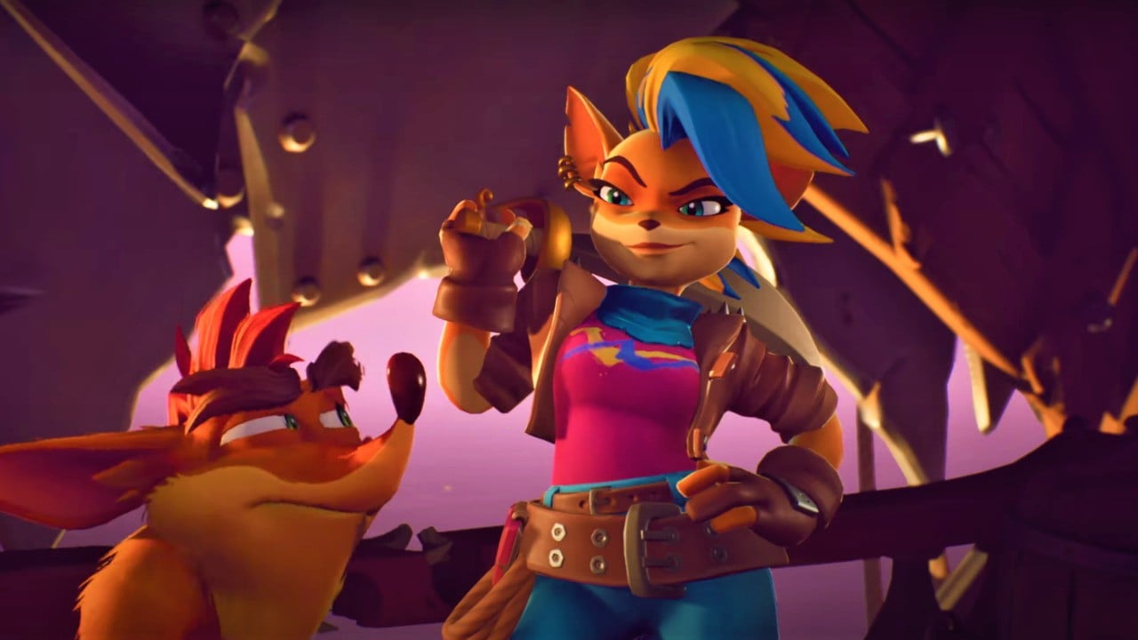 crash bandicoot girlfriend