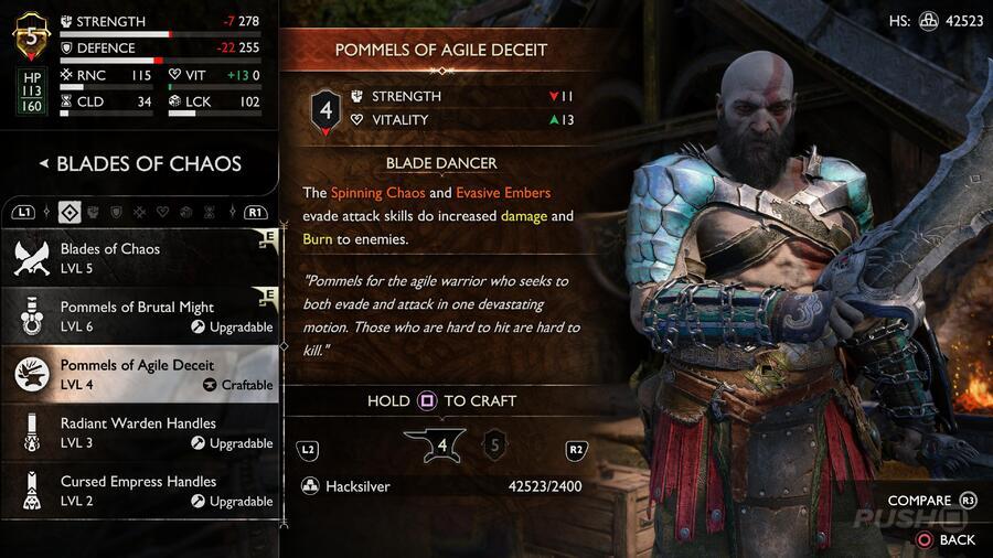 God of War Ragnarok: All Blades Attachments Locations and Upgrades 5