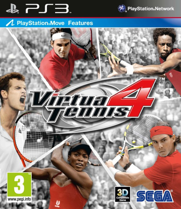ps4 tennis game with motion controller