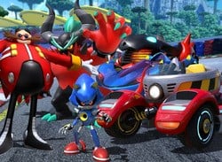 Dr Eggman, Metal Sonic, and Zavok Form Team Eggman in Team Sonic Racing
