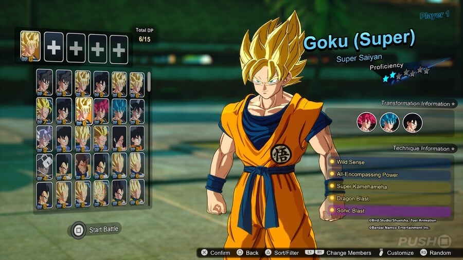 Goku (Super) Super Saiyan 1