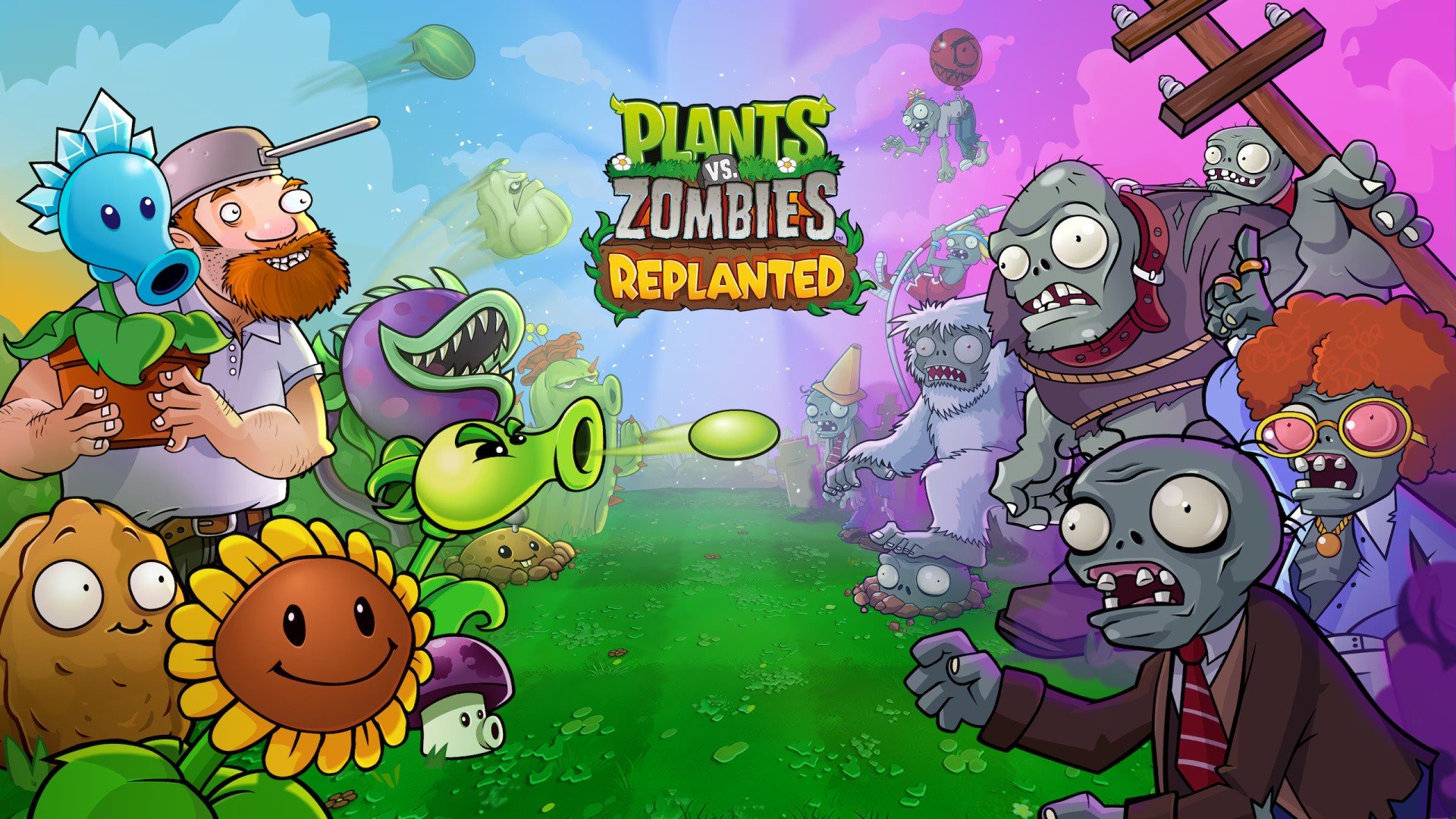 Plants vs. Zombies: Replanted Is Official, Sprouting Up on PS5, PS4 This October