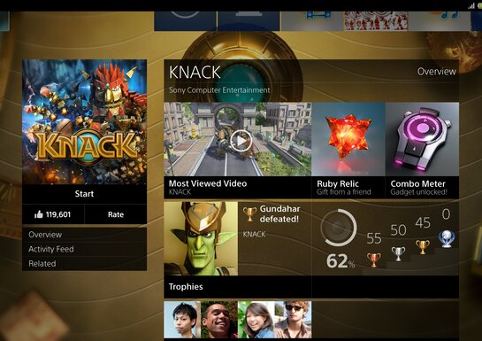 Oh Wow, Check Out the PS4's User Interface in Action