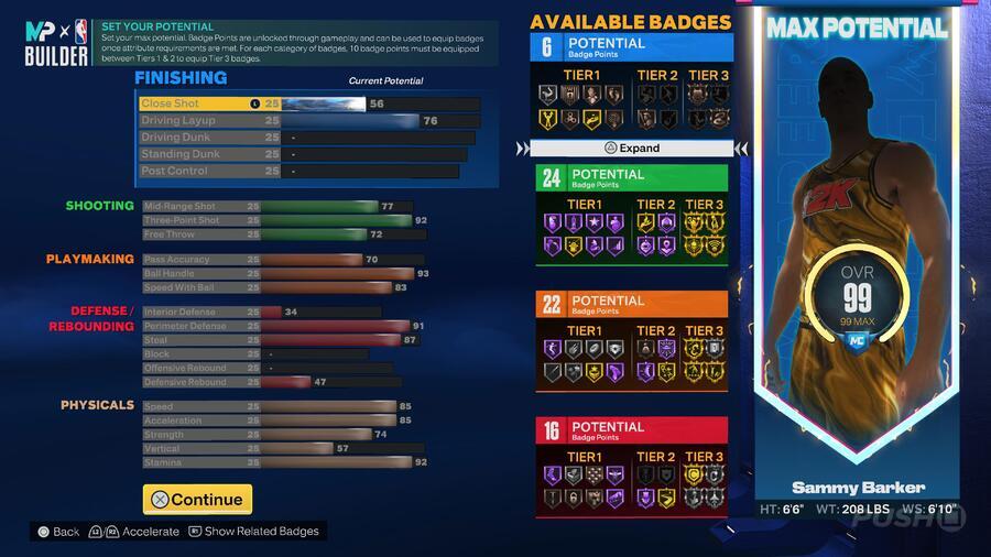 NBA 2K23 Best Shooting Guard Builds Push Square