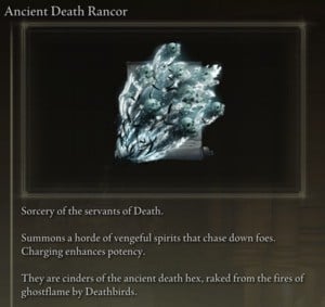 Elden Ring: Offensive Sorceries - Ancient Death Rancor