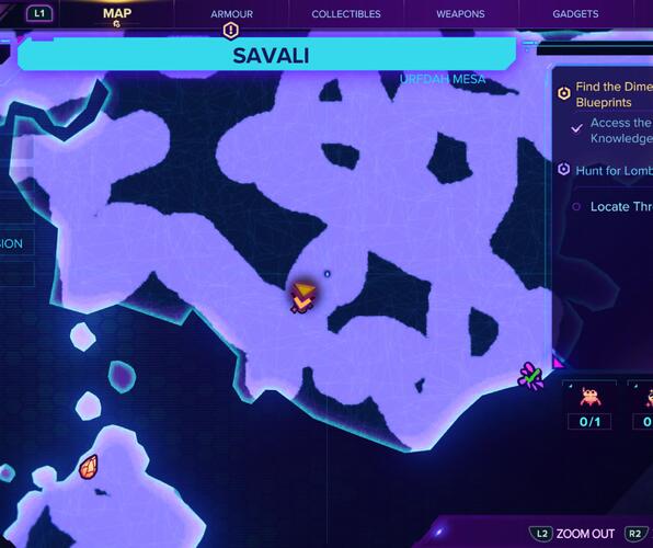 Ratchet & Clank: Rift Apart: Savali (Urfdah Mesa) - All Collectibles: Spybots, Gold Bolts, Armour, Lorbs, CraiggerBears 15