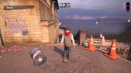 Tony Hawk's Pro Skater 3 + 4: Alcatraz Walkthrough - All Park Goals and Collectibles 54