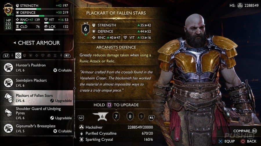 God of War Ragnarok: All Chest Armour Locations and Upgrades 17