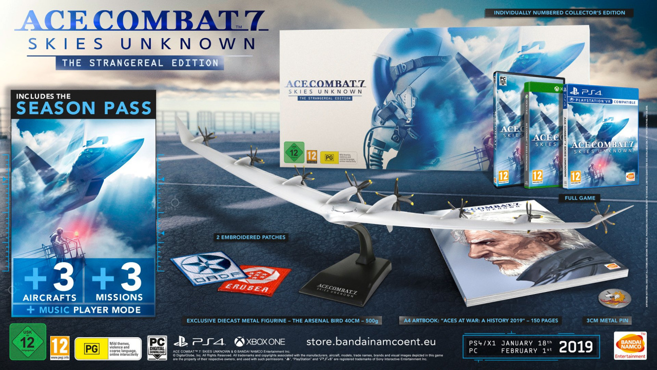 ACE COMBAT 7: Skies Unknown Trophy List Leaked