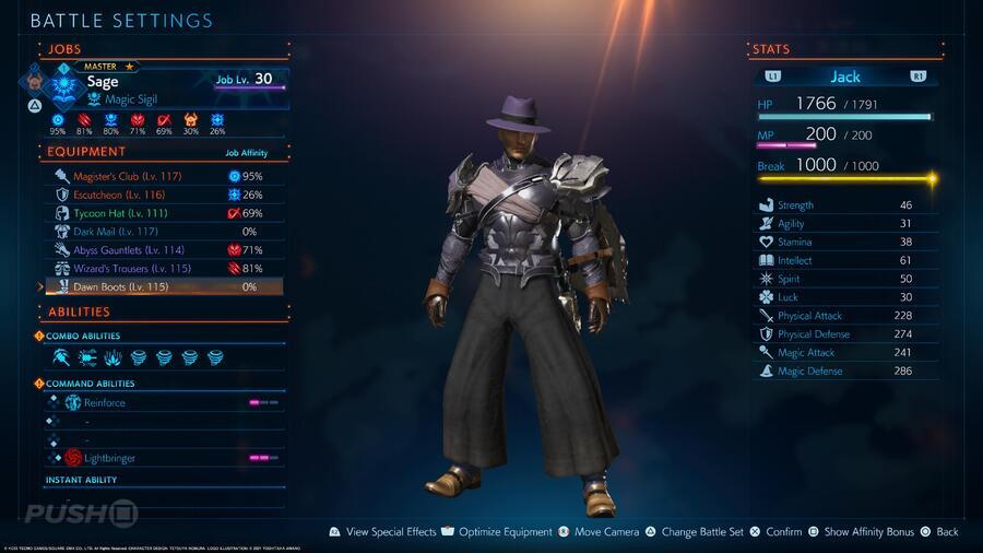 Equipping your highest level gear rarely lets you look cool