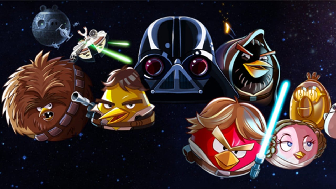 angry birds star wars pink bird power