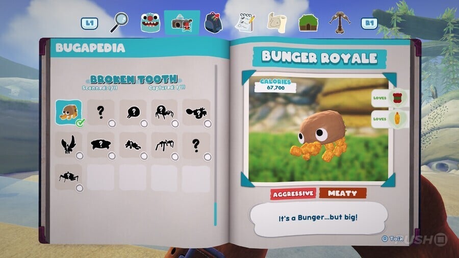Bugsnax Isle of Bigsnax Broken Tooth Guide Bunger Royale