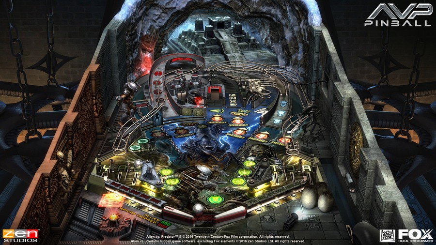 Aliens vs Pinball PlayStation 4 Zen Pinball 3