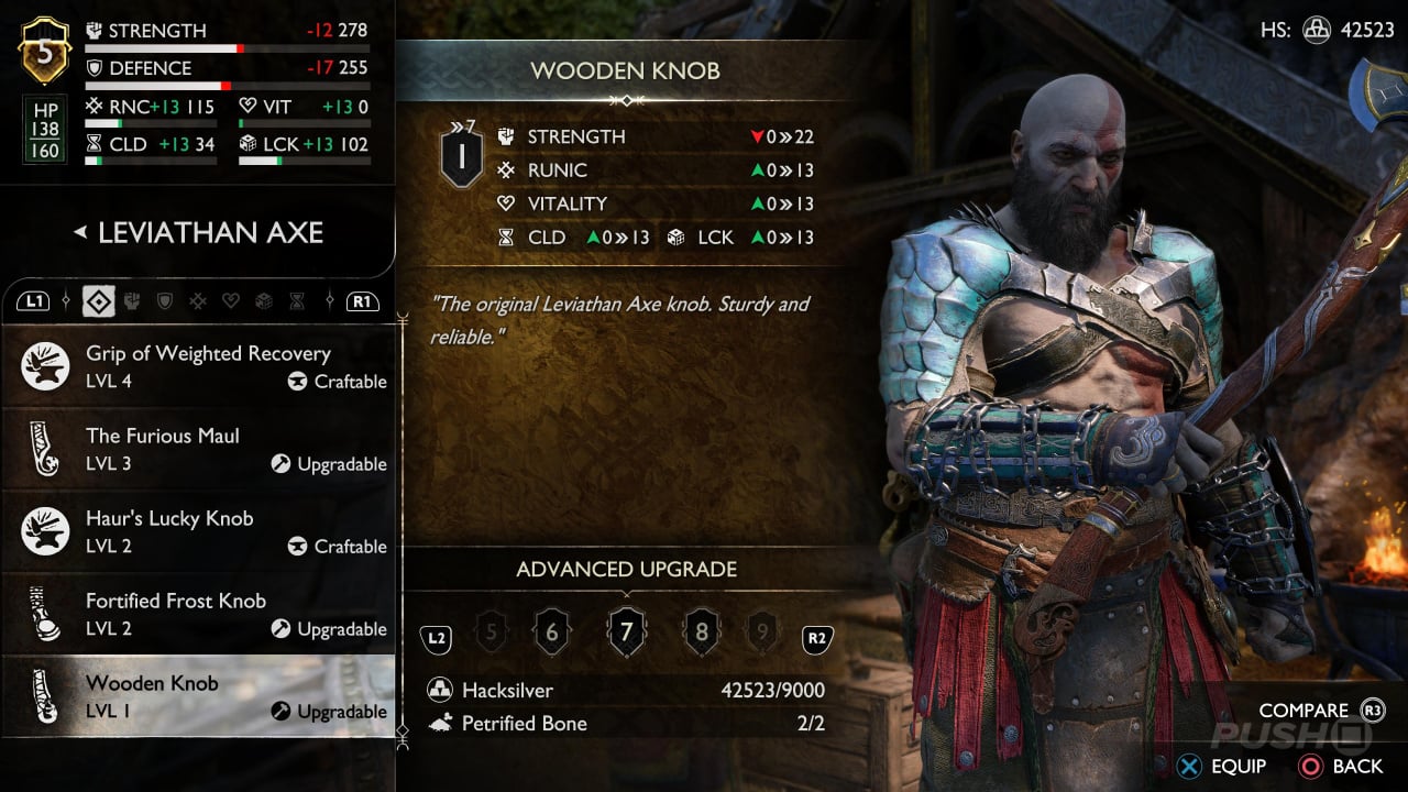 God of War Ragnarok: All Enchantments Locations and Upgrades
