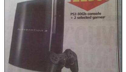 British Supermarket ASDA Slash Playstation 3 Pricing