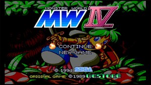 SEGA's Bringing A Localised Version Of The Previously Unreleased Monster World IV To PlayStation Network.
