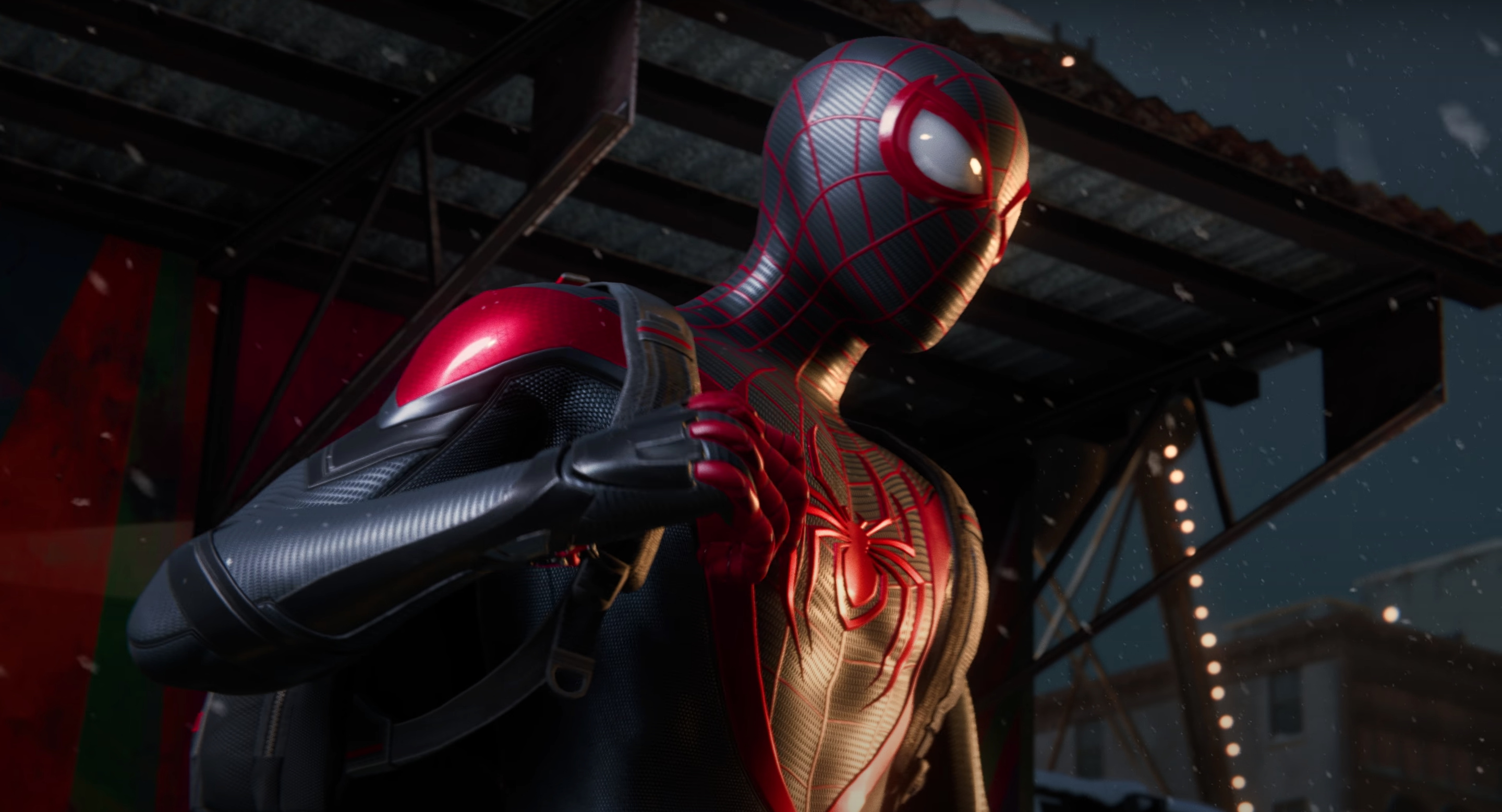 ずっと 悲劇的な 前文 Spider Man Miles Morales Suit Linguajp