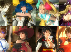 Okay, These Dead or Alive 5 Guilty Gear and BlazBlue Crossover Costumes are Kinda Cool