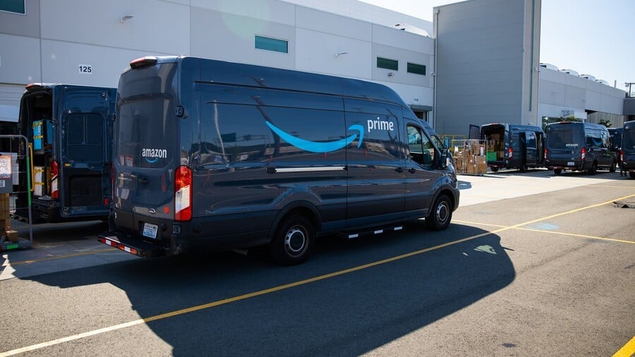 Amazon Prime Van