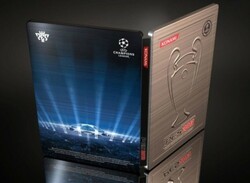 PES 2013 Scores Champions League Themed Metallic Cover