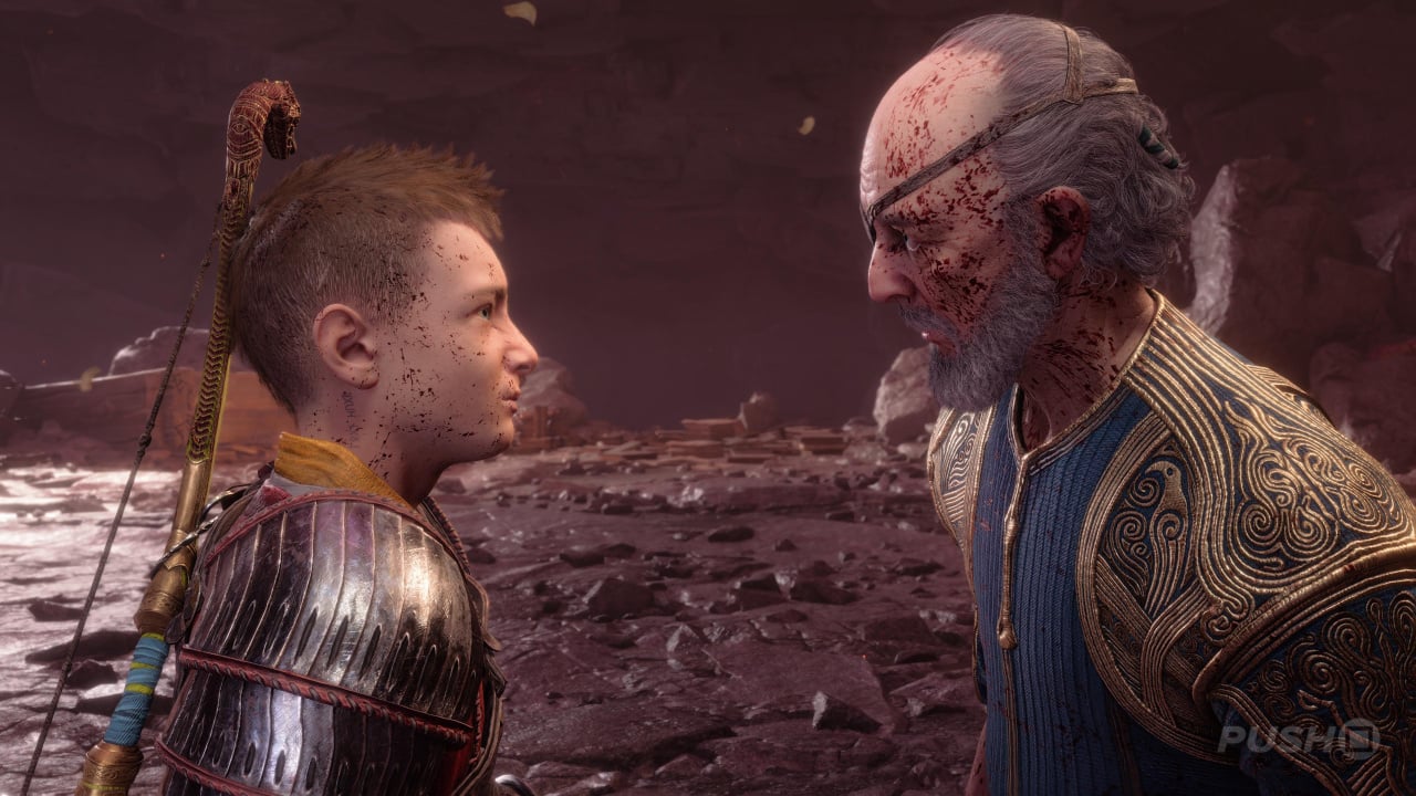 Fighting The Maven : r/GodofWar