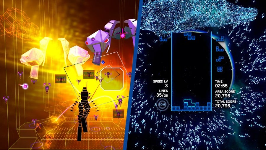 Rez Infinite / Tetris Effect