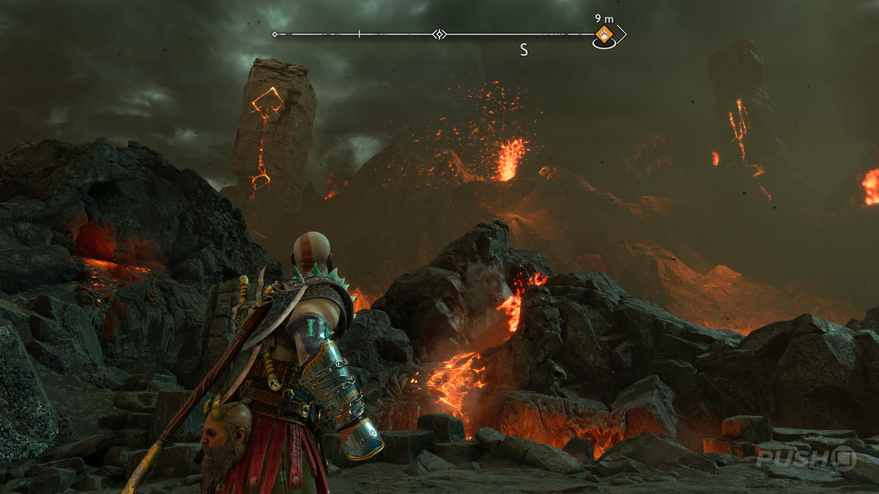 All Collectibles in Muspelheim - Burning Cliffs and Surtr's Forge -  Collectibles - Muspelheim, God of War: Ragnarok