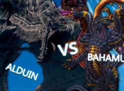 Alduin vs. Bahamut