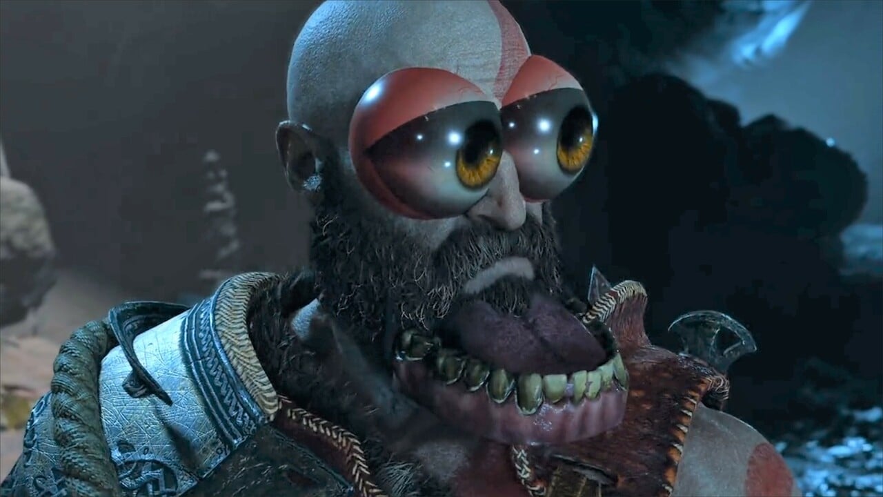A Big Eyes and Mouth God of War PC Mod Has Gone Viral - Push Square