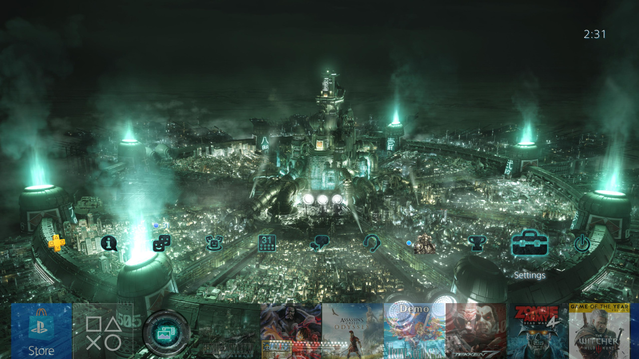 Free PS4 Theme Is an Extra Incentive to Download Final Fantasy VII Remake  Demo