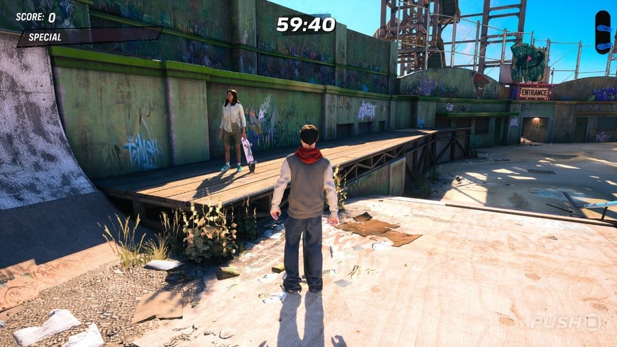 Tony Hawk's Pro Skater 3 + 4: Waterpark Walkthrough - All Park Goals and Collectibles 90