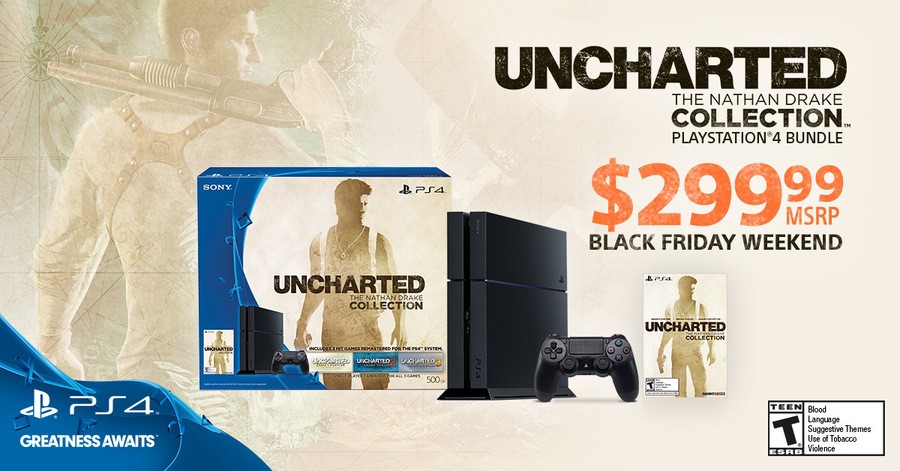 Uncharted The Nathan Drake Collection PS4 PlayStation 4 1 Black Friday