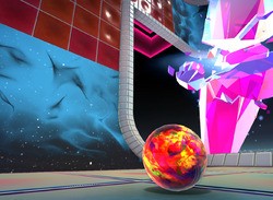 Marble It Up! Looks Like a Space Age Super Monkey Ball Without the Monkeys