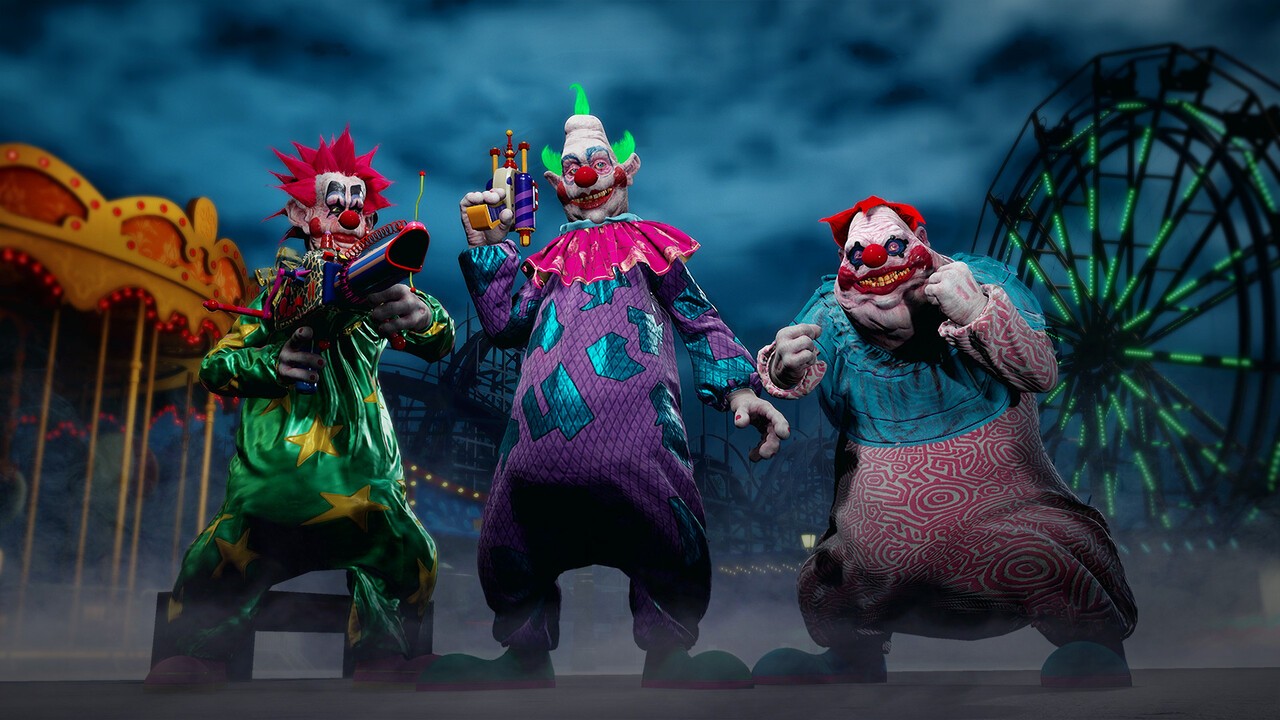 Killer Klowns from Outer Space: The Game Brings Goofy Asymmetrical Horror  to PS5 in June