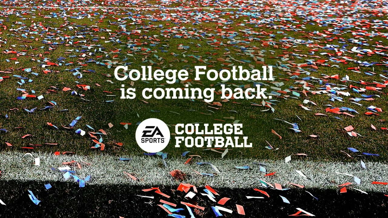 El reinicio de fútbol americano universitario de EA Sports regresa al vestuario hasta 2024