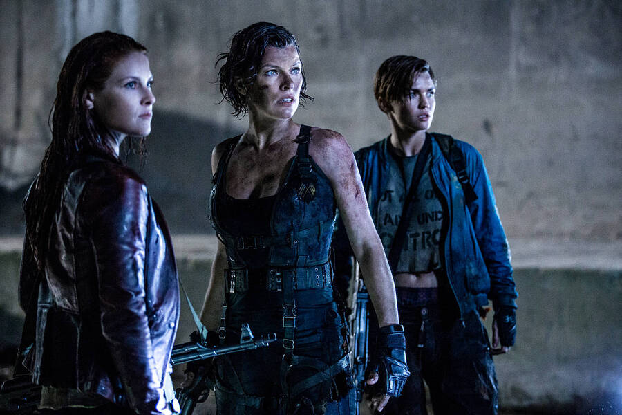 Resident Evil: The Final Chapter Movie Netflix Series