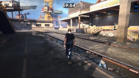 Tony Hawk's Pro Skater 3 + 4: Shipyard Walkthrough - All Park Goals and Collectibles 72