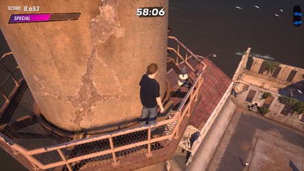 Tony Hawk's Pro Skater 3 + 4: Alcatraz Walkthrough - All Park Goals and Collectibles 95