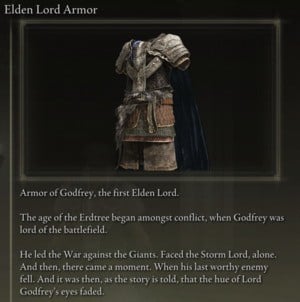 Elden Ring: 모든 풀 아머 세트 - Elden Lord 세트 - Elden Lord Armor