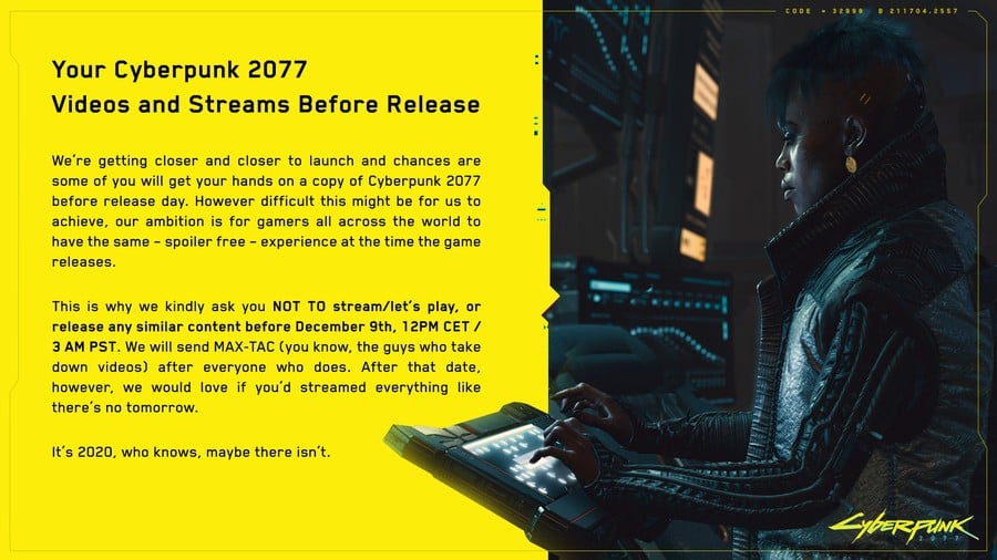 Cyberpunk 2077 Stream