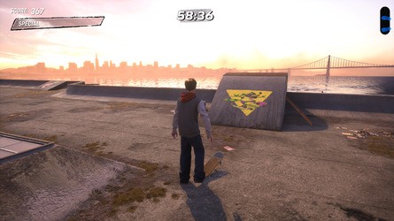 Tony Hawk's Pro Skater 3 + 4: Alcatraz Walkthrough - All Park Goals and Collectibles 65