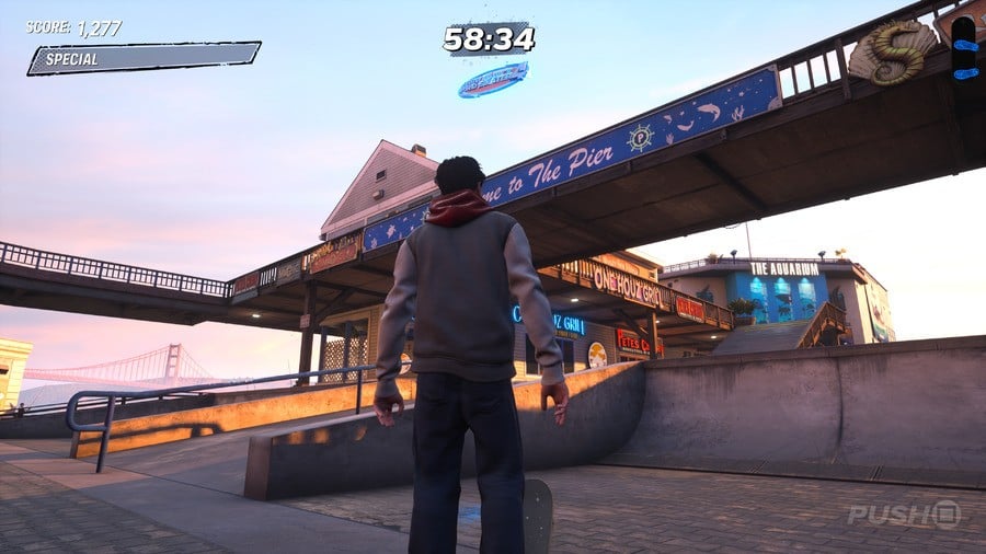 Tony Hawk's Pro Skater 3 + 4: San Francisco Walkthrough - All Park Goals and Collectibles 50