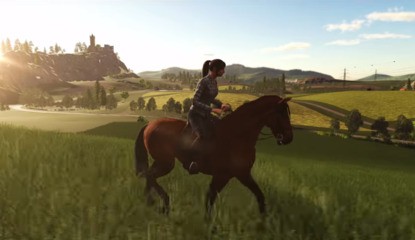 You Can Ride Horses in Farming Simulator 19