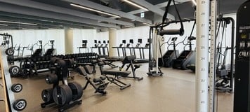 The gym in Pearl Abyss' office