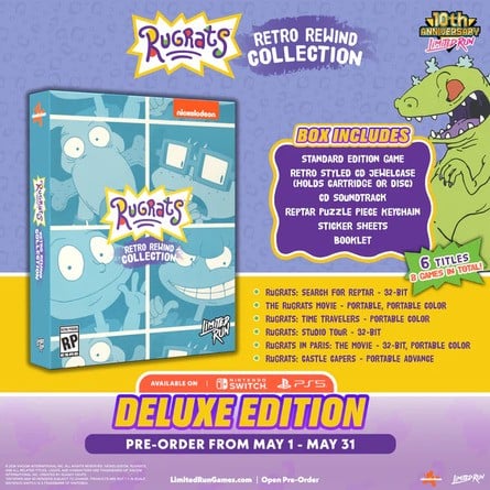 PS1 Classic Rugrats: Search for Reptar Returns on PS5, with 5 Other Games 7
