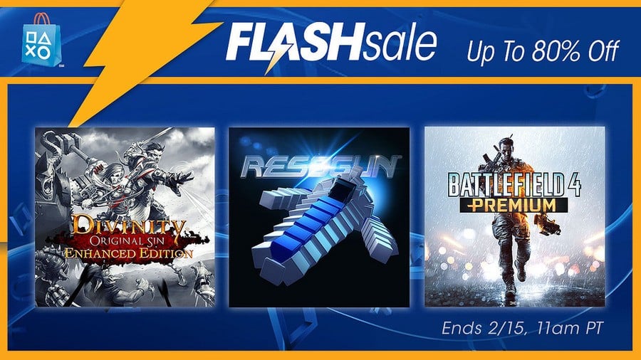 Flash Sale PS4 PlayStation 4 PS3 Vita 1