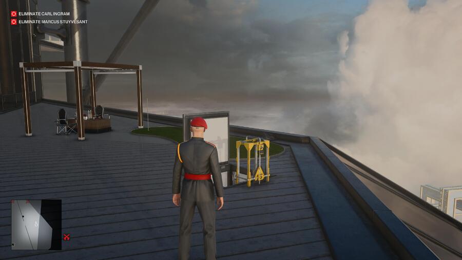 Hitman 3 Shortcuts Dubai Penthouse Terrace Ladder