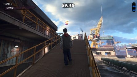 Tony Hawk's Pro Skater 3 + 4: Shipyard Walkthrough - All Park Goals and Collectibles 4
