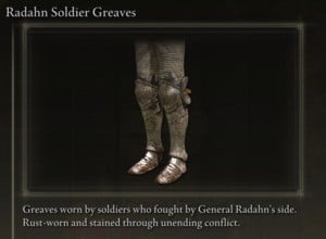 Elden Ring: All Full Armour Sets - Radahn Soldier Set - Radahn Soldier Greaves