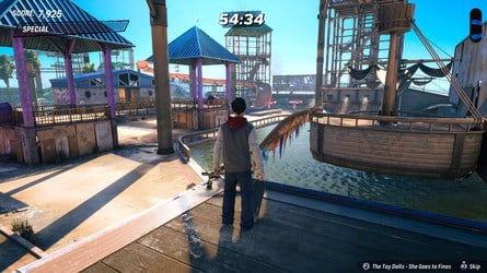 Tony Hawk's Pro Skater 3 + 4: Waterpark Walkthrough - All Park Goals and Collectibles 33